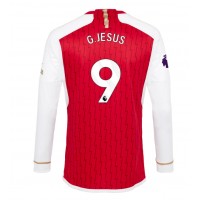 Moški Nogometni dresi Arsenal Gabriel Jesus #9 Domači 2023-24 Dolgi Rokav